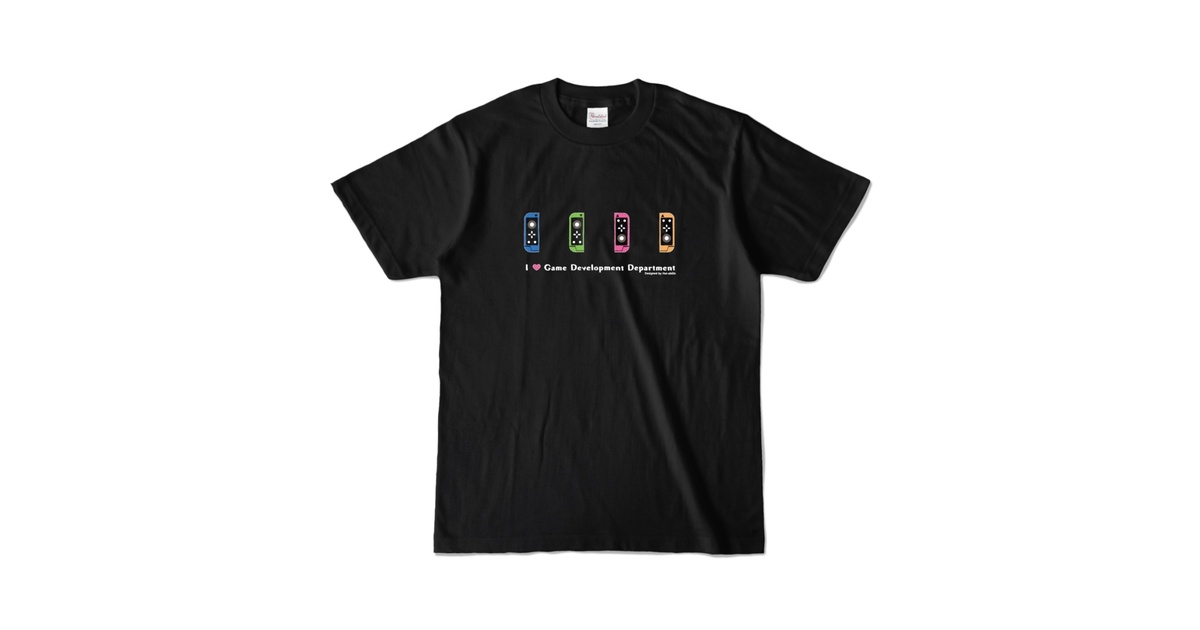 ゲーム開発部推しTシャツ - 春紫苑（Hal-shi0n） - BOOTH