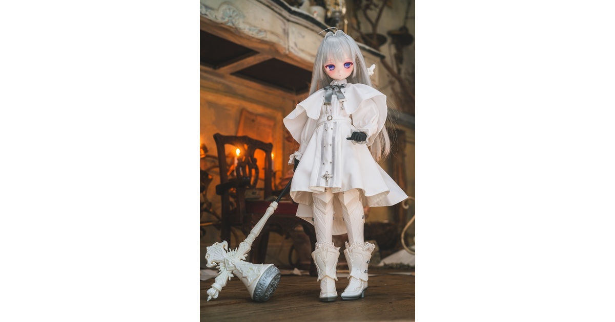 ヴァンパイアハンター衣装セット(ホワイト) CALULU✖aimai_middle