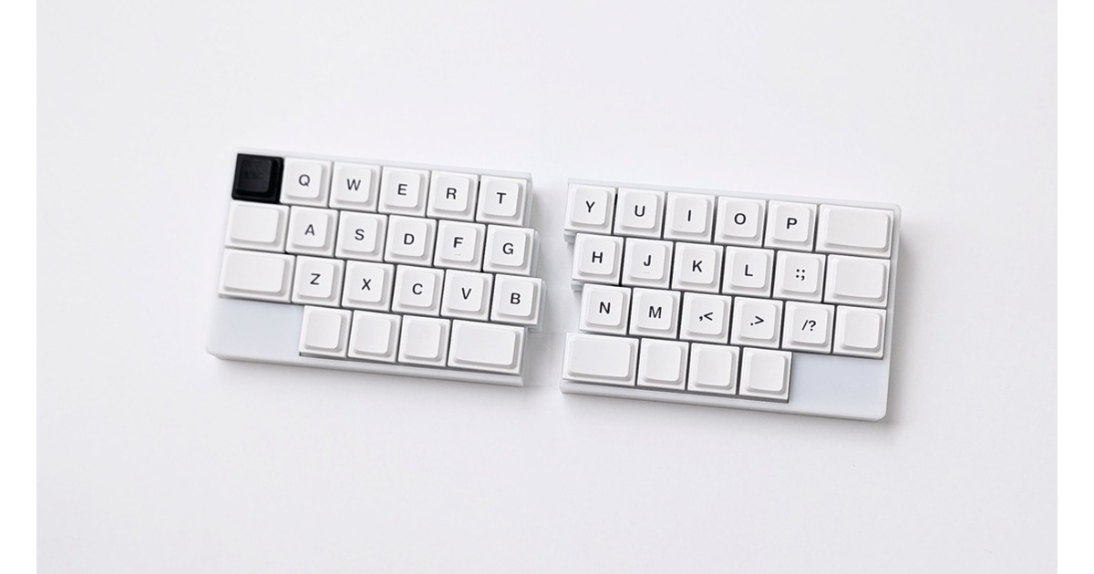 Split40 40% ワイヤレス 分割キーボード ロープロファイル ロウスタッ