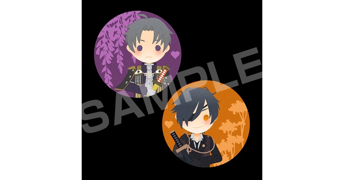刀剣乱舞】燭台切光忠＆へし切長谷部 缶バッチセット - KANA's