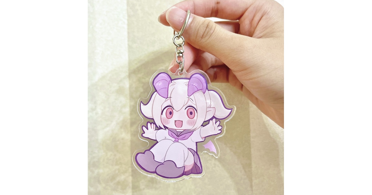 アクリルキーホルダー【みらちゃん】 - ぽめみや商店 - BOOTH