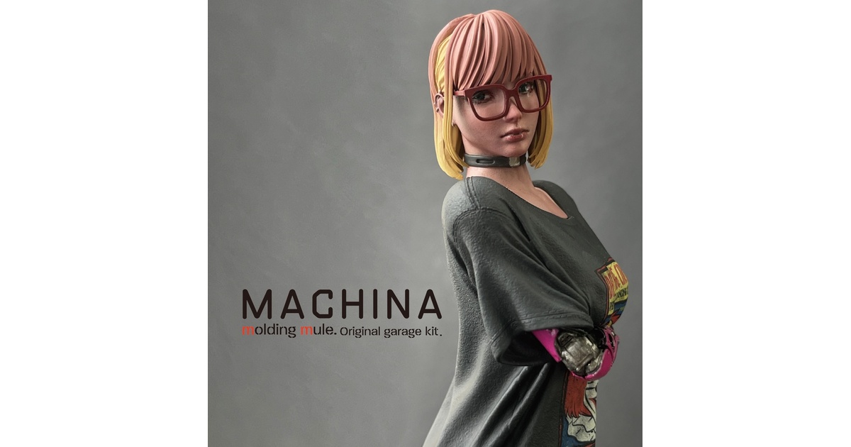 MACHINA 1/8スケールオリジナルガレージキット - molding mule