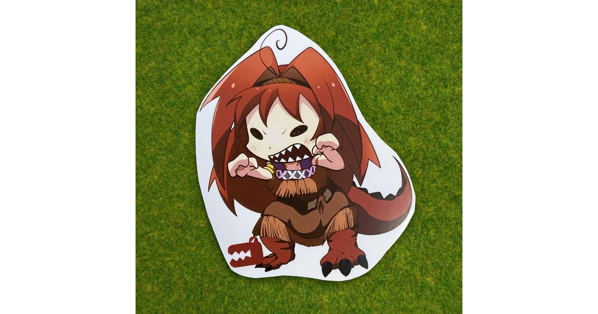 擬人化ッ子恐竜 シール - torisama - BOOTH