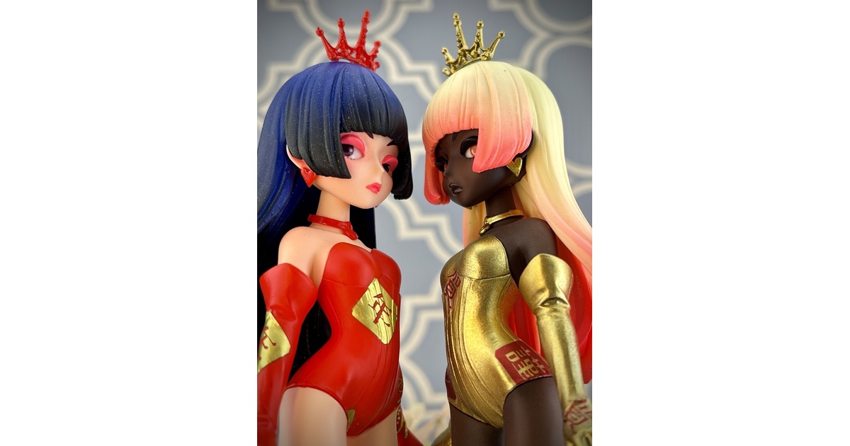 ○クープ デビルガールズ 1/6 ガレージキット フィギュア レッドデビル