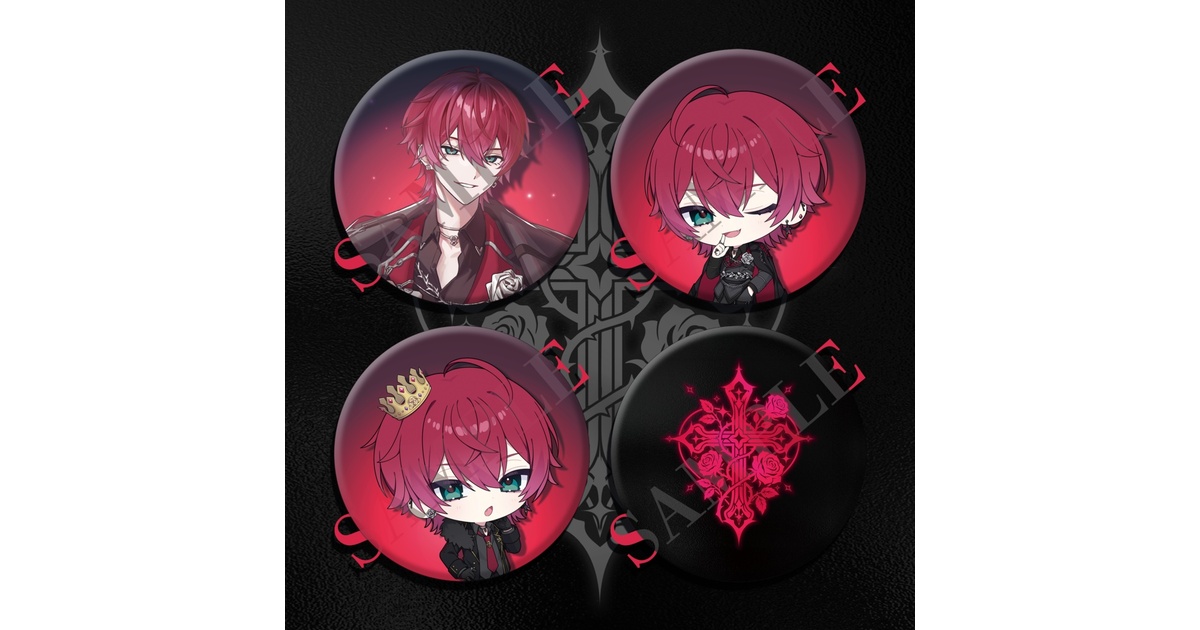 期間限定 / 受注生産】 らゔくん -ランダム缶バッジ- - Luv Official