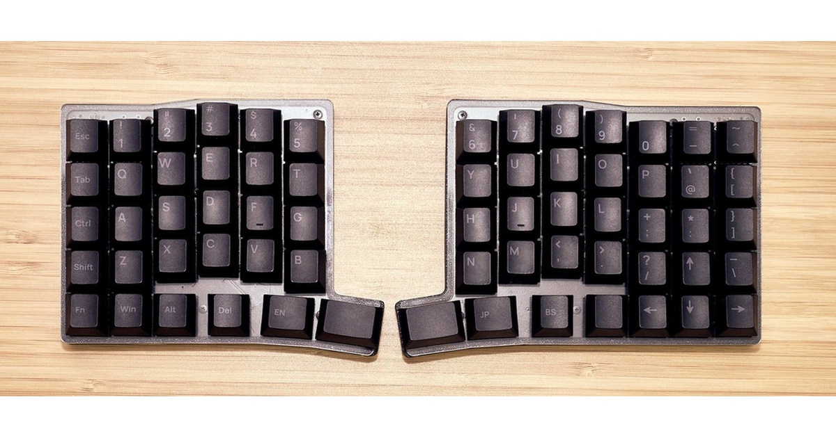 Mikeneko65 自作キーボード 組み上げ済み