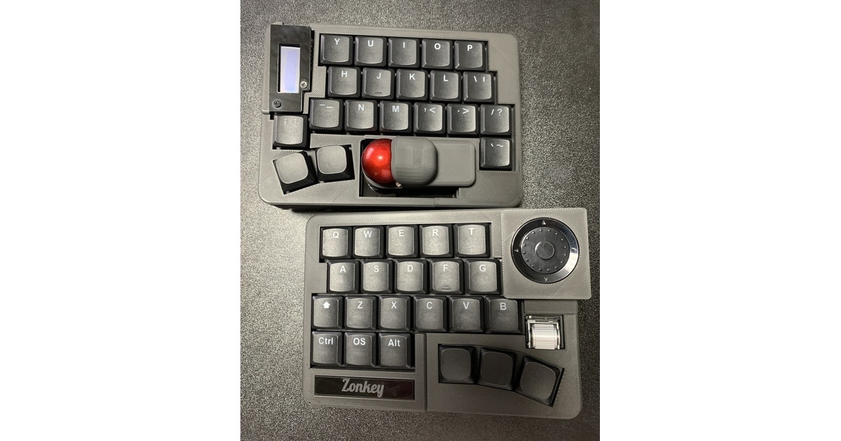 無線キーボード　Zonkey（マットブラック）⑥ 無線キーボード Zonkey(マットブラック） - zonkey(Goya) - BOOTH