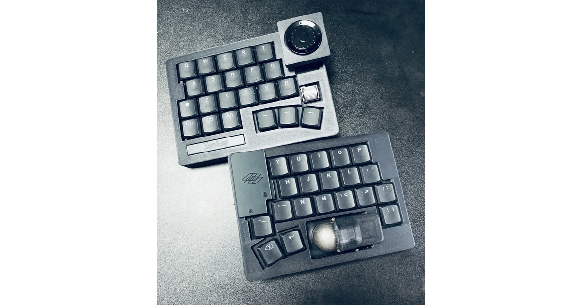 乾電池仕様 無線キーボード Zonkey(マットブラック） - zonkey(Goya