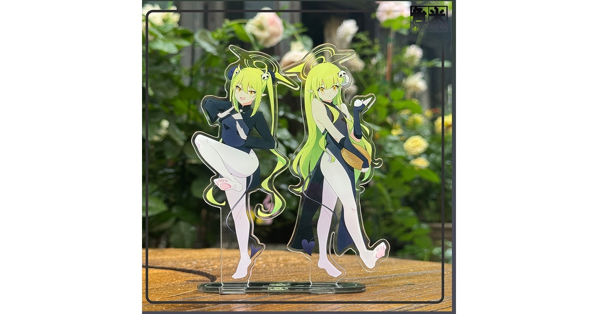 ブルーアーカイブ 橘ヒカリ 橘ノゾミ アクリルスタンド - 得谷啦 - BOOTH