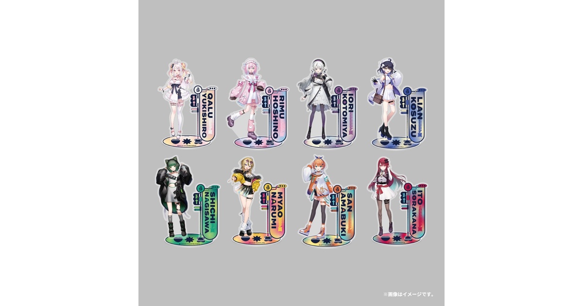 Mixstgirls」2nd グッズ アクリルスタンド - Mixstgirls - BOOTH