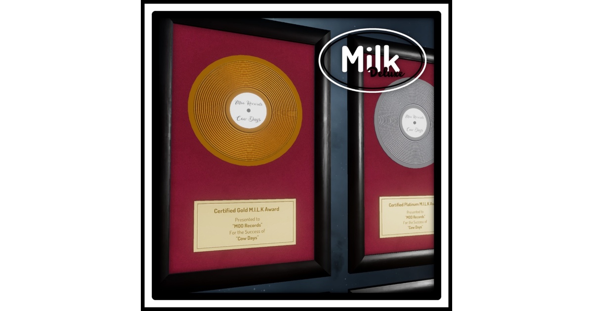 Award Records 1.2 (レコード大賞) - Milk Deluxe - BOOTH