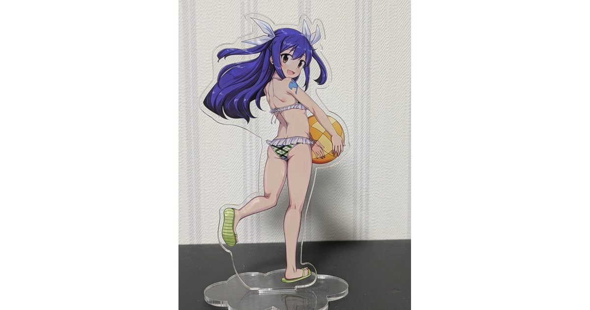 FAIRYTAIL ウェンディ・マーベル(水着) アクリルフィギュア - ぺちまる