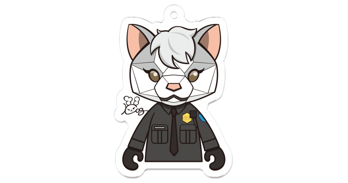 ストグラアクキー50×50 猫マンゴー - KOGraphix - BOOTH