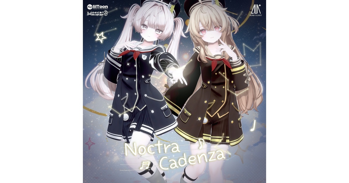 15K FOLLOWER SALE】【PB】【17アバター対応】 Noctra Cadenza