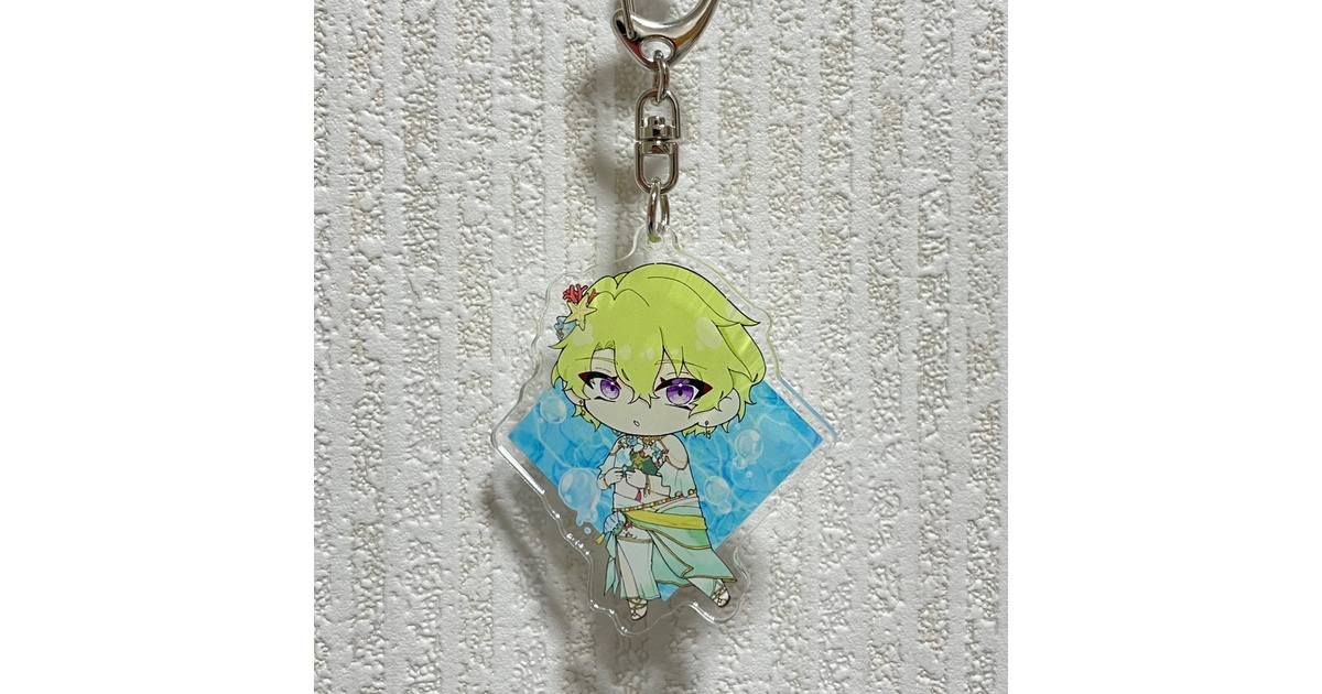 JR 心地よ あんスタ アクリルキーホルダー アクキー 巴 日和
