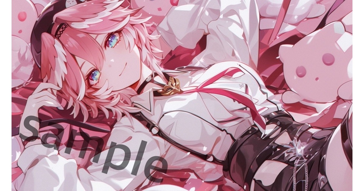 非公式) 鷹嶺ルイ プレイマット - はむはむめん - BOOTH