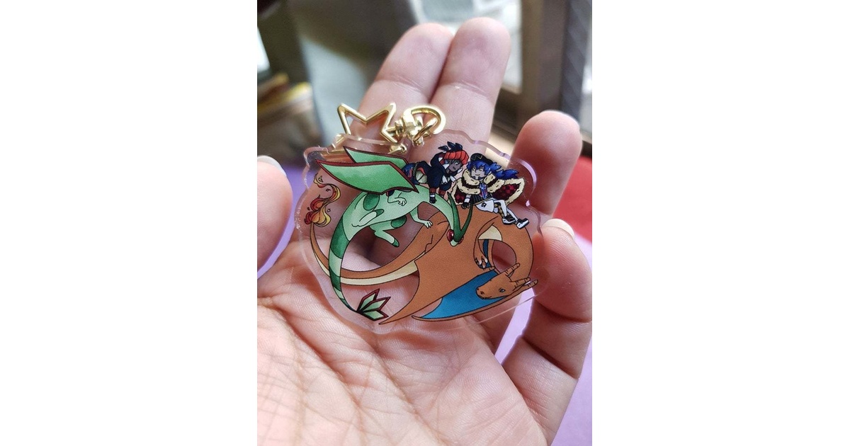 Pokemon - Leon ダンデ and Raihan キバナ Charm - karaiel - BOOTH