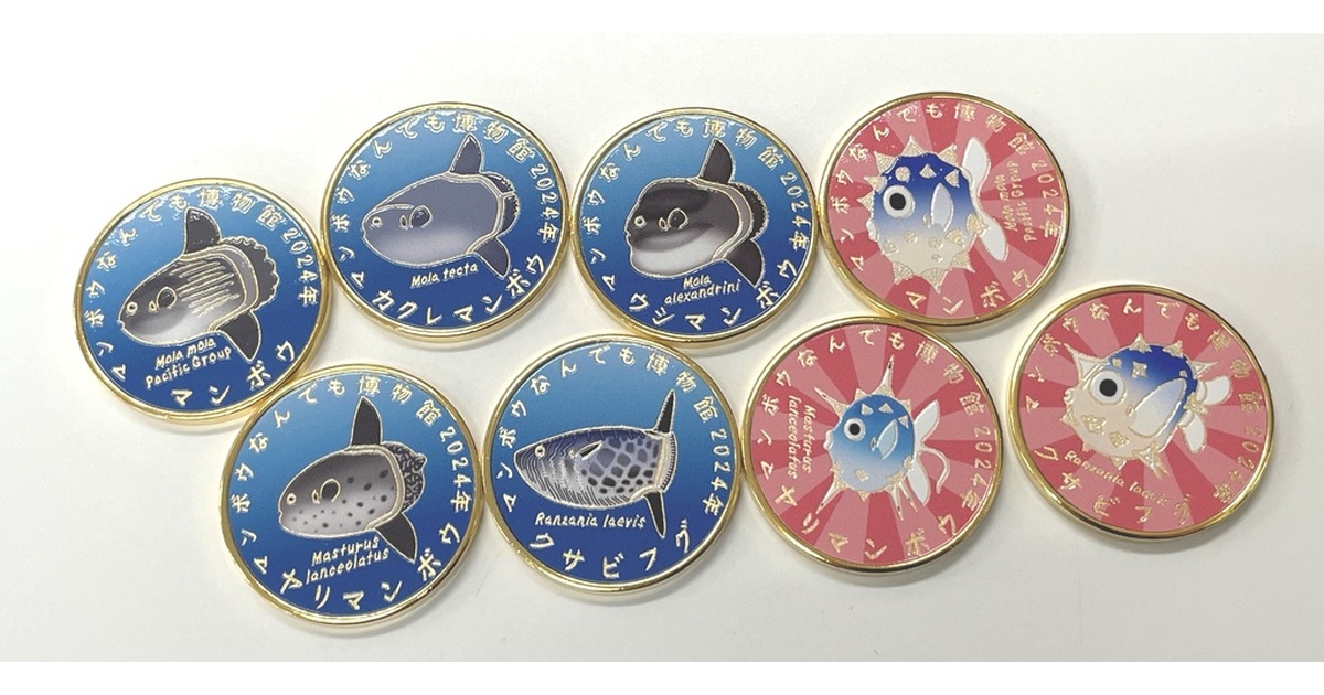 記念メダル　マンボウ科 マンボウ科記念メダル全8種類コンプセット - ushimanbou2024 - BOOTH