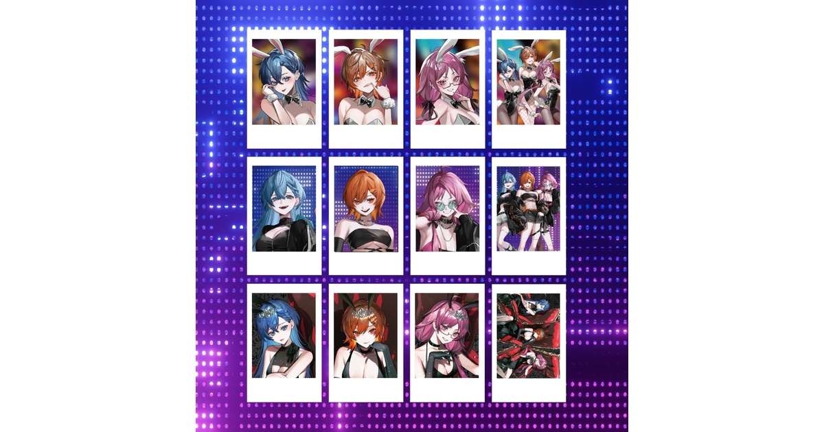 ランダムチェキ風トレカ - M.M.S - BOOTH