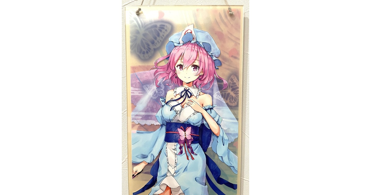 東方Project 西行寺幽々子 アクリルタペストリー(ぱいそんきっど