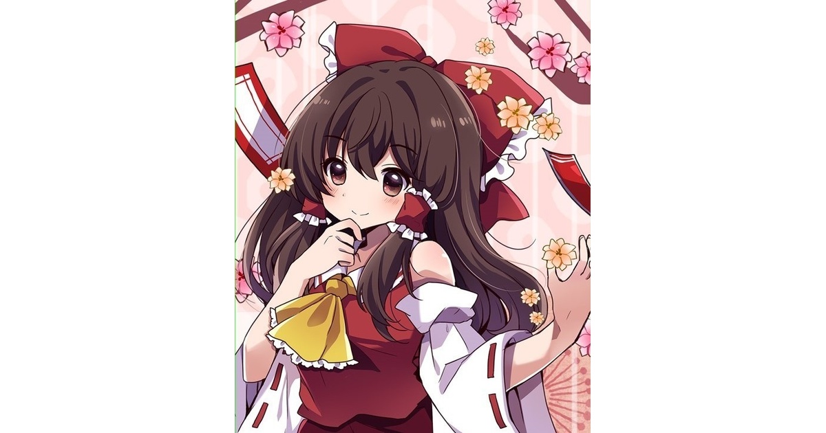 東方Project 博麗霊夢 タペストリー アウトレット品(ぱいそん