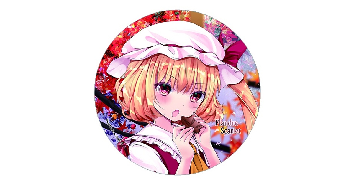 東方Project フランドール・スカーレットK 缶バッジ(すなめりドリル