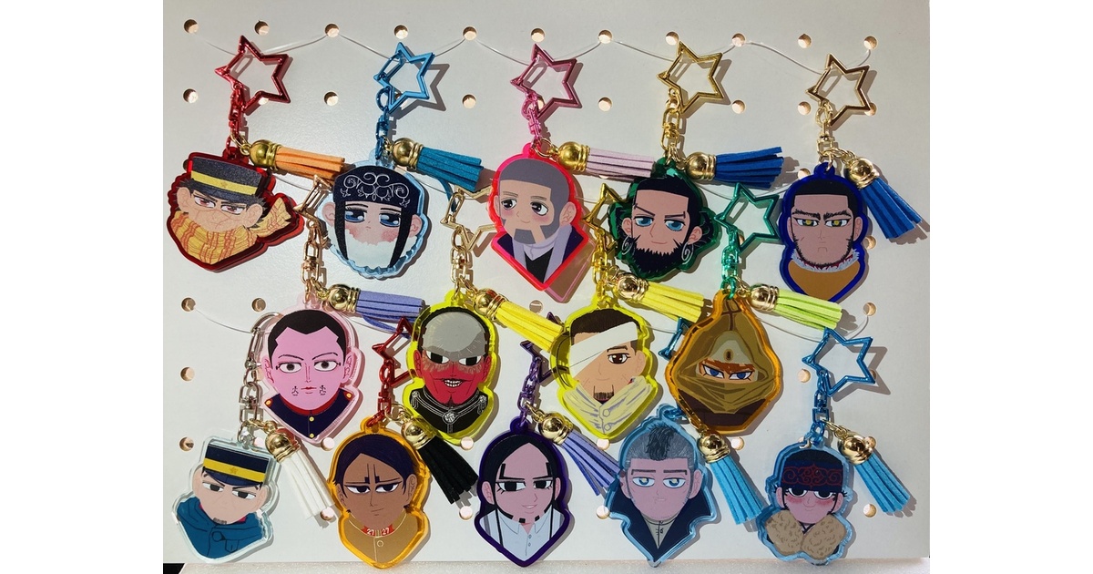 034アクリルキーホルダーまとめ売り ゴールデンカムイ - メルカリ