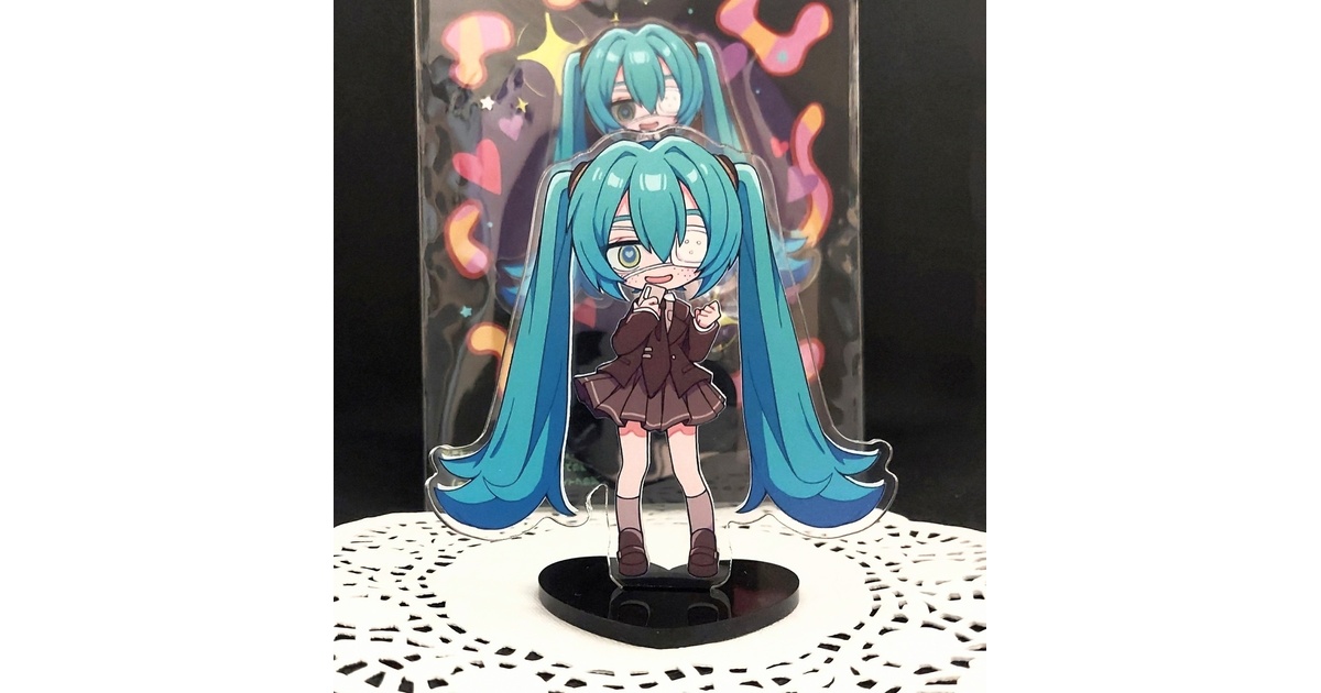 匿名配送 初音ミク×藤 キャラアニ限定 スマートフォンアクリルスタンド 匿名配送 初音ミク×藤 キャラアニ限定 スマートフォンアクリル