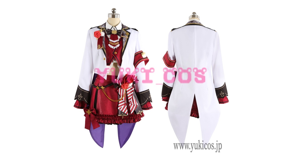 Amazon.co.jp: [YBS] アイドル風な青チェックコスプレ衣装 : ホビー