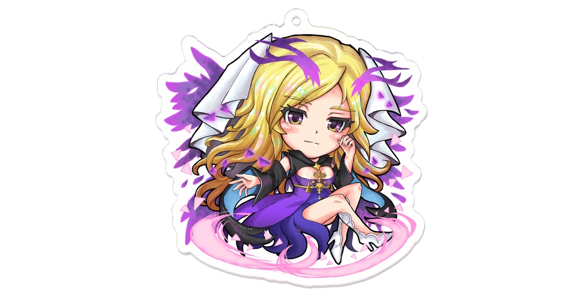 モンスト】- ルシファー (獣神化) - アクリルキーホルダー Illustrator