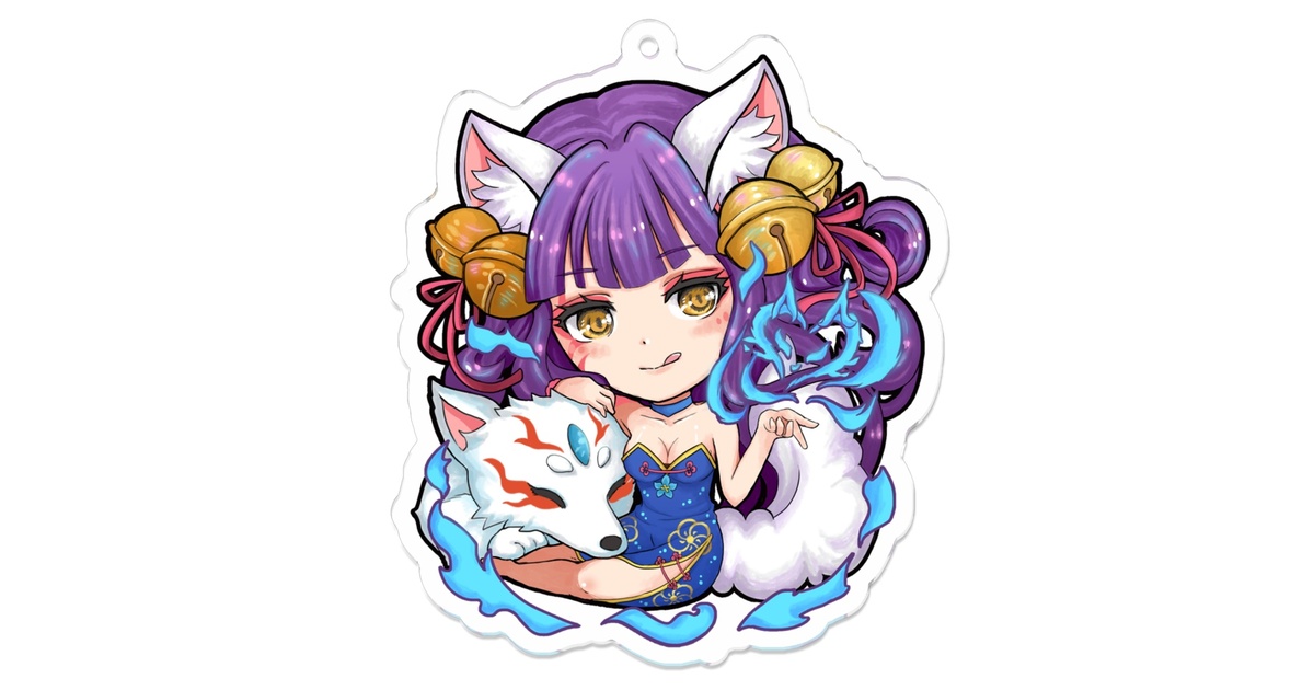モンスターストライク展 複製原画 妲己 LAM 新品 未開封品 モンスト モンスターストライク 多層アクリルアート ノストラダムス