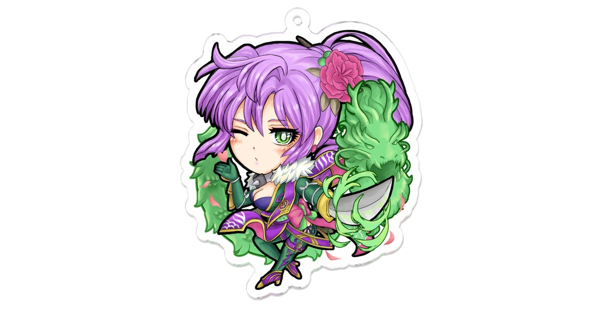 モンスト】- おりょう (獣神化) - アクリルキーホルダー モンスト】- おりょう (獣神化) - アクリルキーホルダー