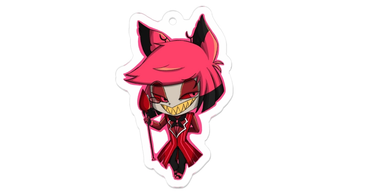 激レア　Hazbin Hotel アクリルパズル アラスター　ヴォックス 激レア Hazbin Hotel アクリルパズル アラスター ヴォックス