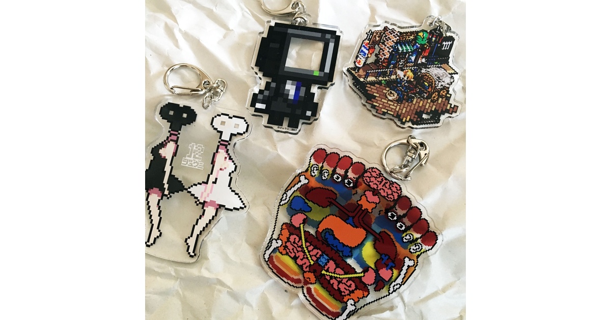 Craftholic ドット模様 キーホルダー ⭐️直営店より⭐️  CRAFTHOLIC 15th Anniversary / 直営店に
