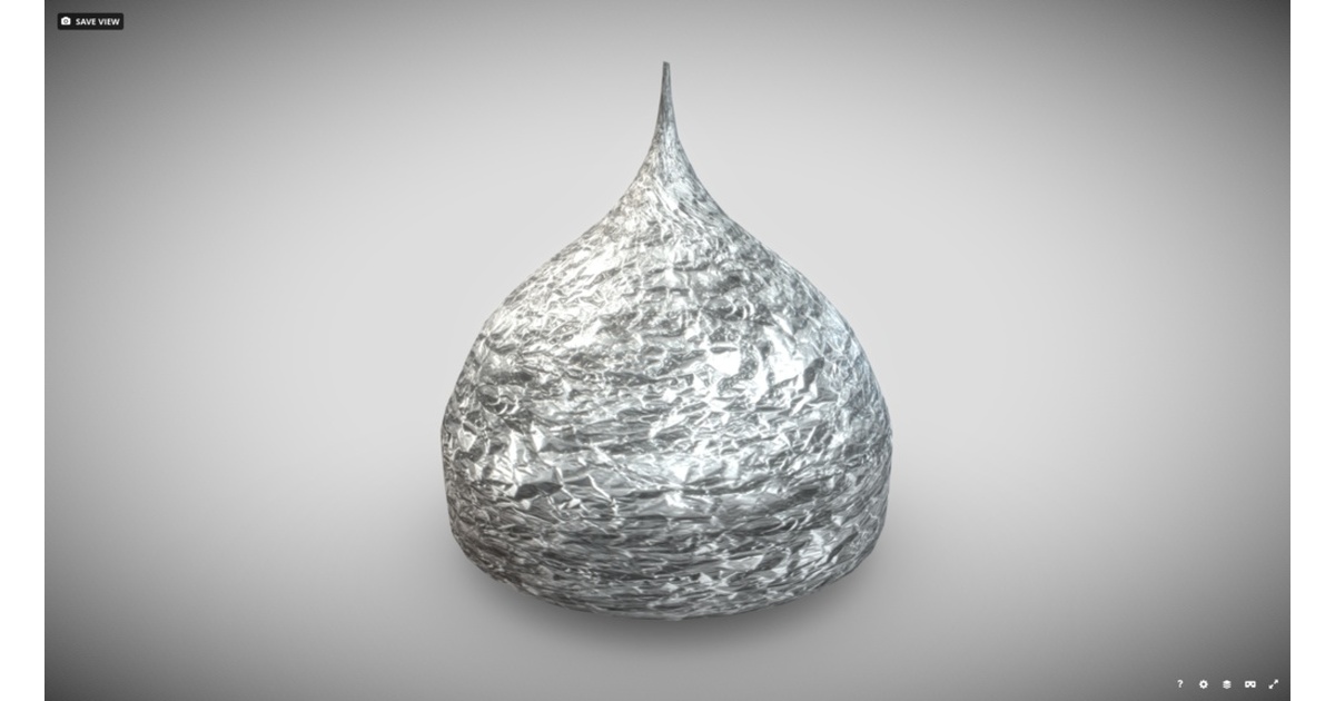 FBX] ティンホイル・ハット（tin foil hat, スズ箔の帽子) 🪙 - RX