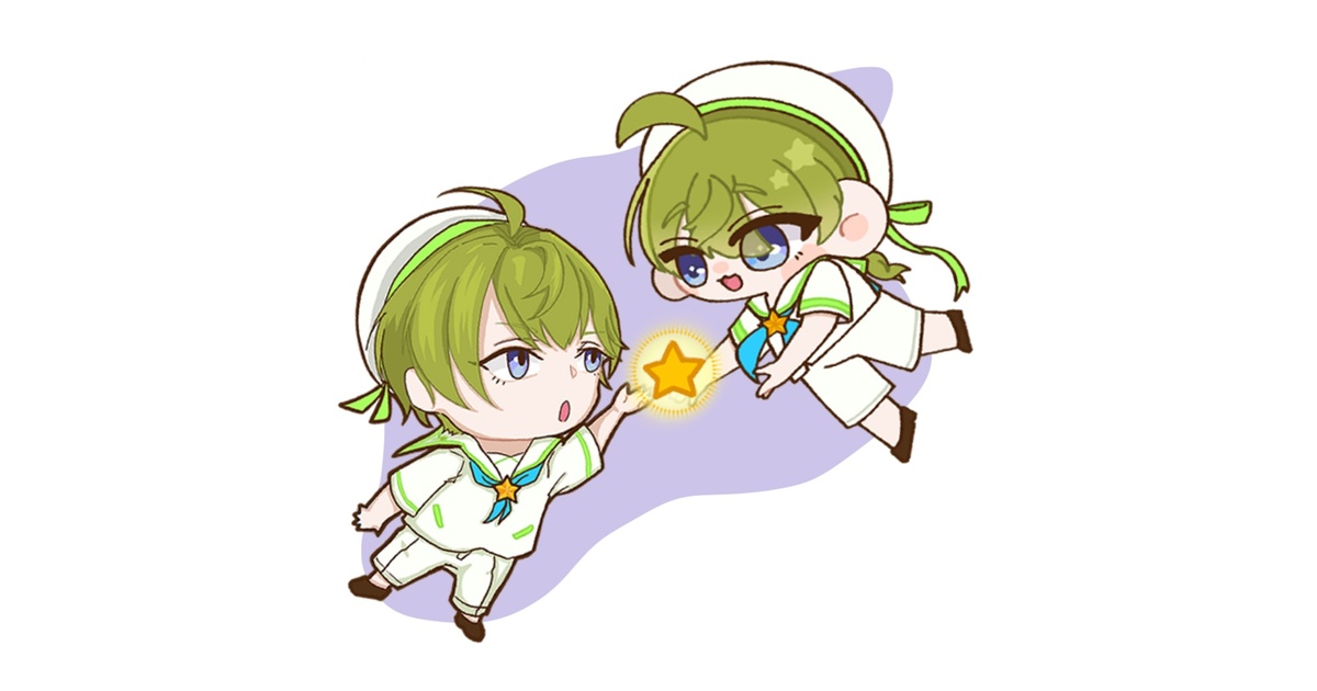 七夕』アクリルキーホルダーにじそうさく09／渋谷ハジメ〔非公式