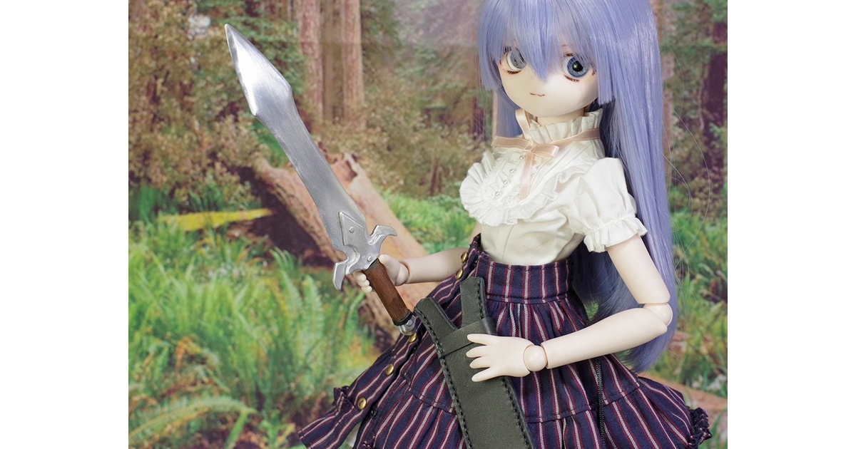 片手剣C 1/3ドール用金属製武器 | 工房sinq