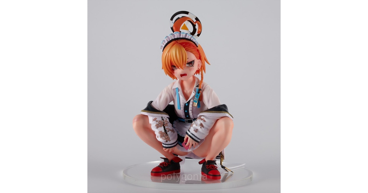 美甘ネル フィギュア(ブルーライト反応なし) と アクリルスタンド6種 高品質フィギュアブランドspiritaleより「ブルーアーカイブ