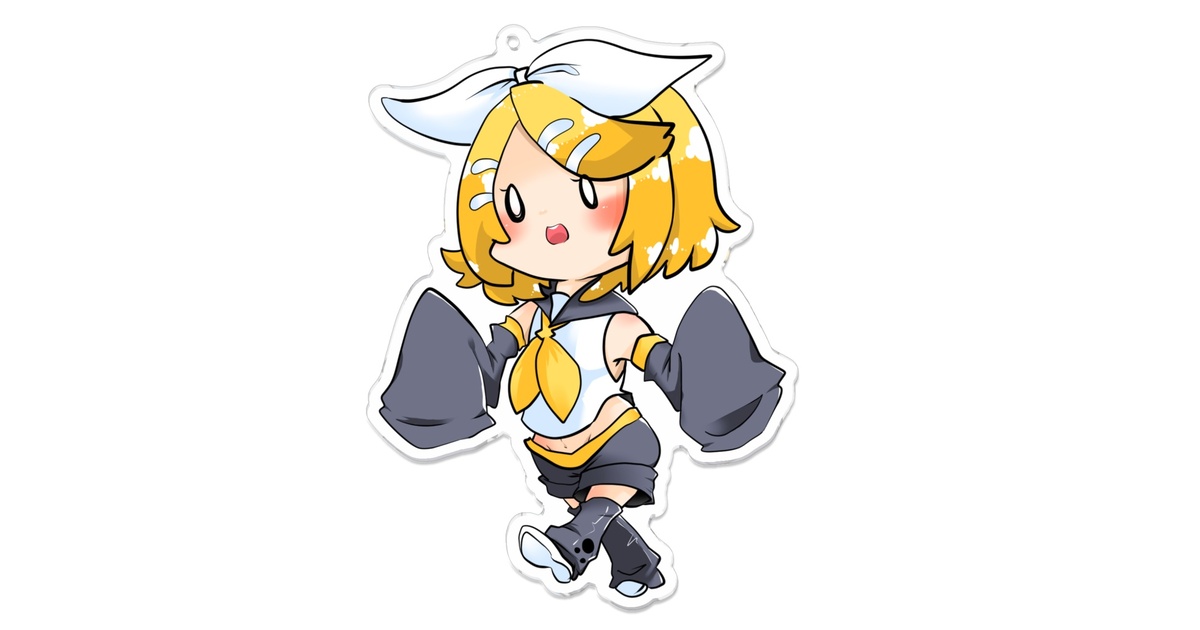 リンちゃんキーホルダー - 【素材屋さん】あきねんこショップ - BOOTH