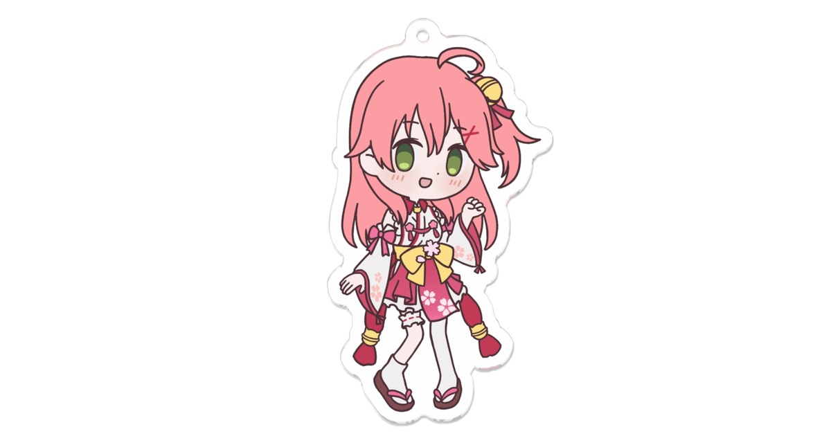 非公式】さくらみこアクリルキーホルダー - うにのめし - BOOTH 非公式】さくらみこアクリルキーホルダー - うにのめし - BOOTH