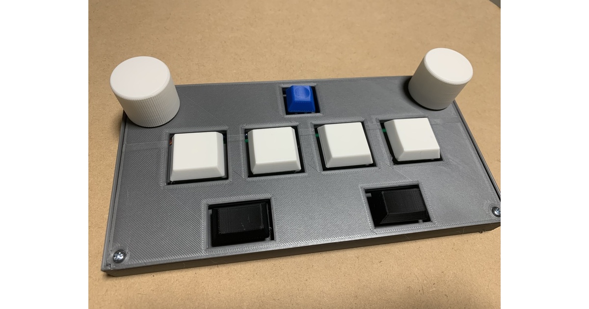 SOUND VOLTEX用】3Dプリンター製ミニコントローラーV2 - 同人サークル