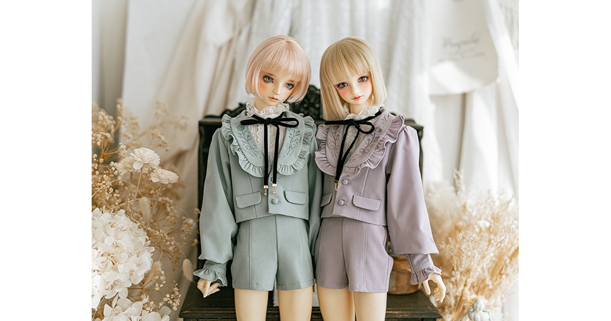 SD13boy~SD17boy】Winter Love Letter刺繍スーツセット - Doll
