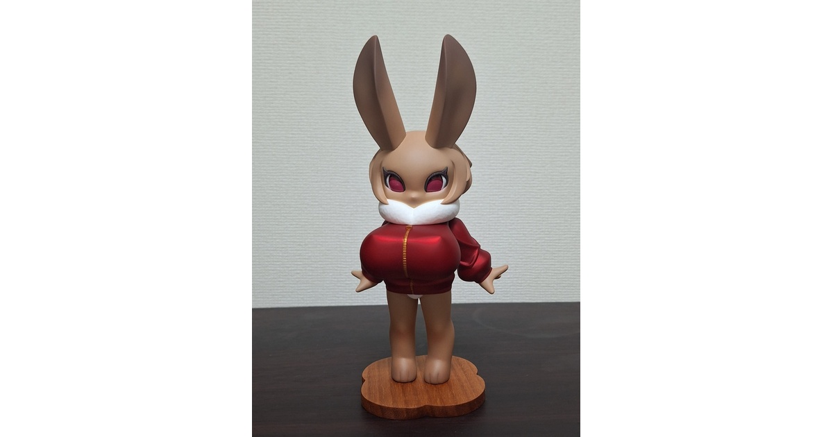 おもちうさぎととこ　ガレージキット もちうさぎの「ととこ」未組み立てレジンキット - みるてぃーの工作