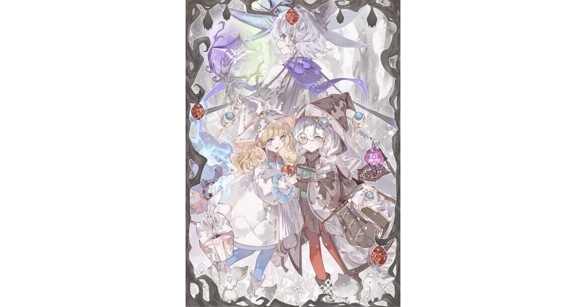 白き森の妖魔ディアベル 63mm×90mm 遊戯王 60枚入り CircleKOS