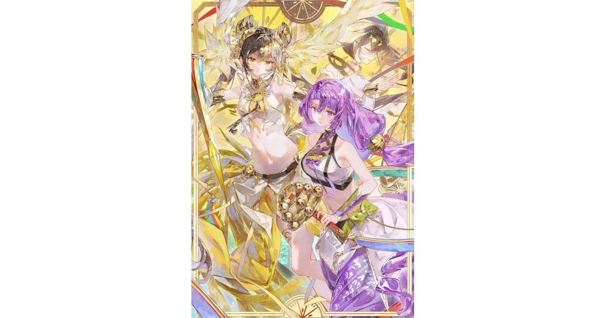 遊戯王　御巫　スリーブ　CircleKOS 御巫ファミリー ① カードスリーブ 63mm×90mm 遊戯王 60枚入り