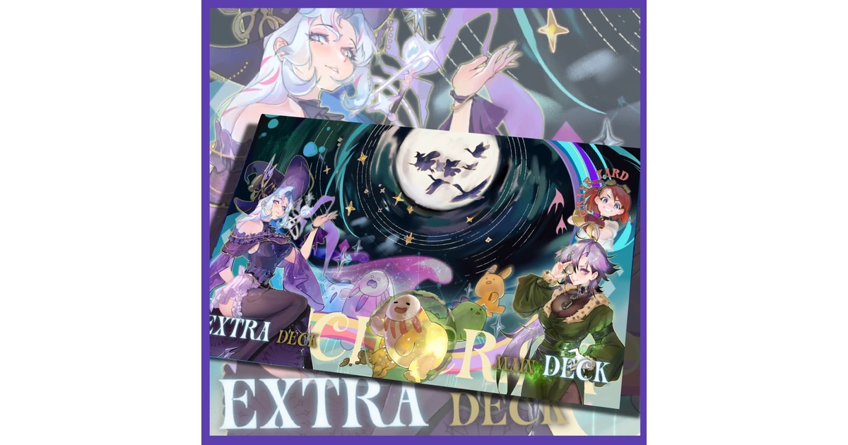 ウィッチクラフト 大魔女サンドリヨン 遊戯王 プレイマット 600mm