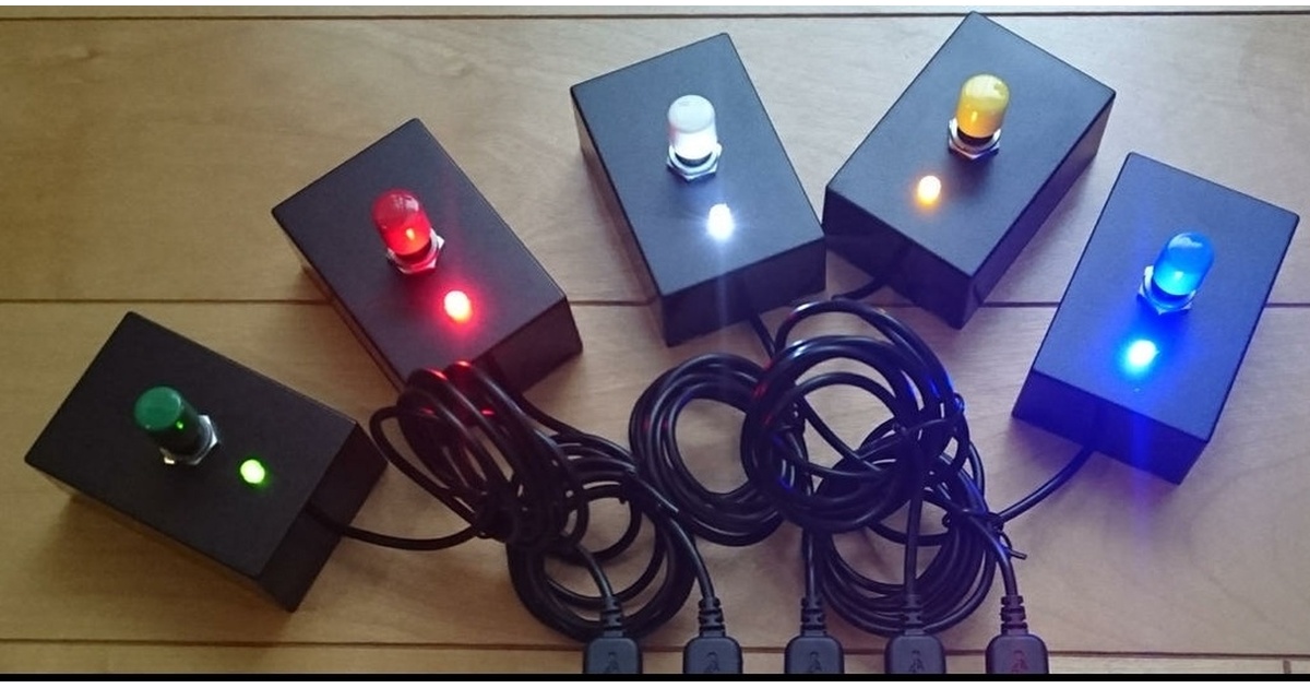 【早押し機】ハヤオシピンポンブー 完全リストア版 LED化 着脱式 早押し機】ハヤオシピンポンブー 完全リストア版 LED化 着脱式 早押し