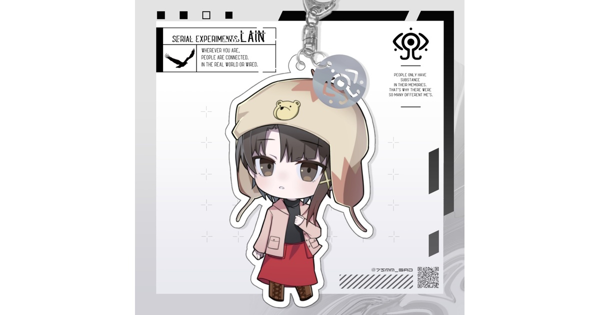 03】私服玲音アクキー - ㅤㅤㅤㅤㅤ - BOOTH