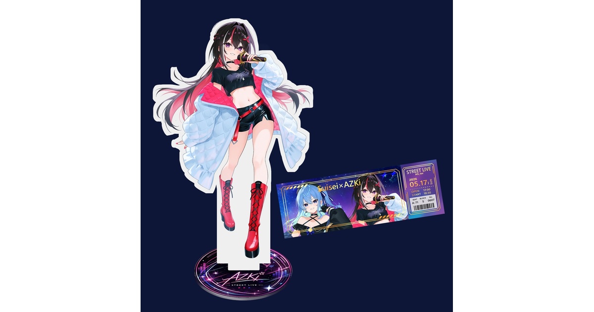 ホロクル11th】アクリルスタンド＋ライブチケット風カード - Telumite
