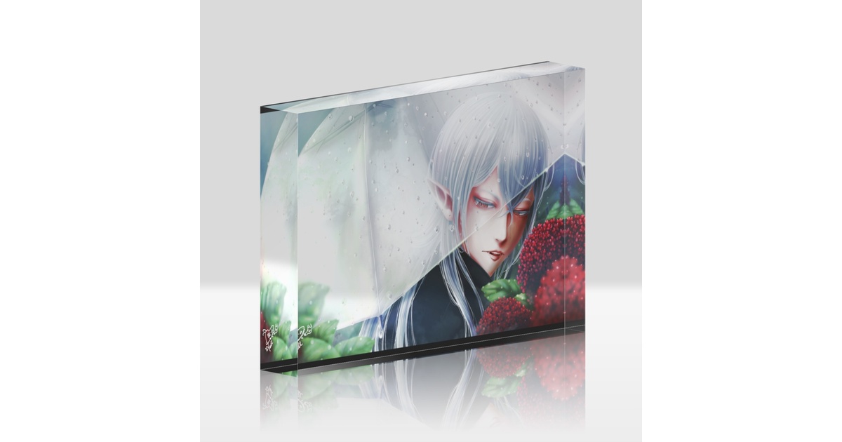紫陽花アクリルブロック - TILLdeTAIL - BOOTH